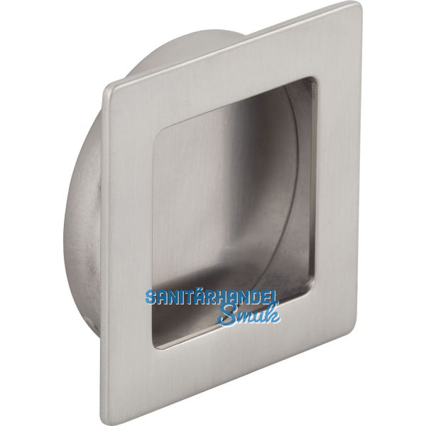 Muschelgriff Annea Breite 64 mm, Einlass � 60 mm, ZN Edelstahl Effekt