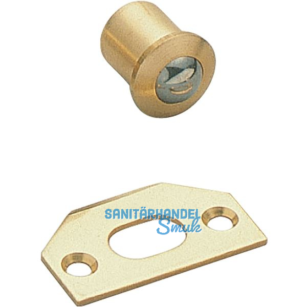 LAMP� Kugelschnapper TS-S zum Einbohren, Messing poliert