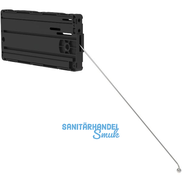 EFFEGI BREVETTI Bremsklappenhalter SlimWinch 6 mit Stahlseil, KH 200 - 480 mm