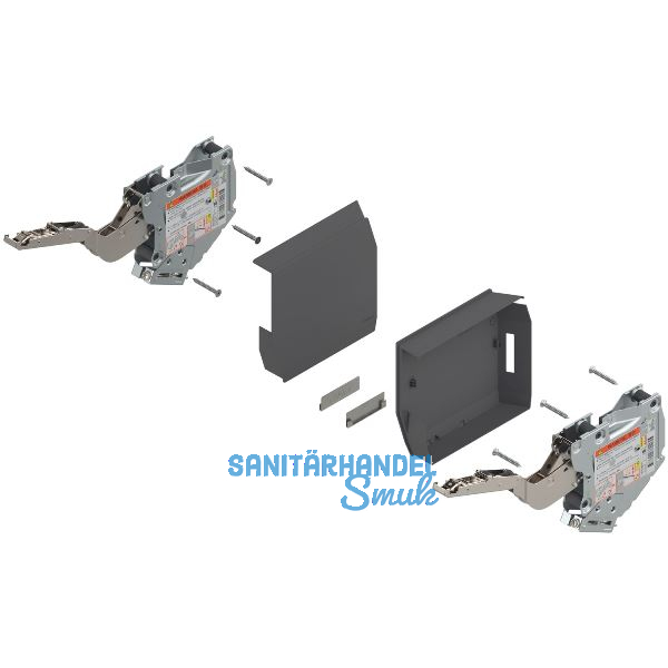 BLUM AVENTOS HK-S TIP-ON Kraftspeicher, LF 400-1000, tiefgrau