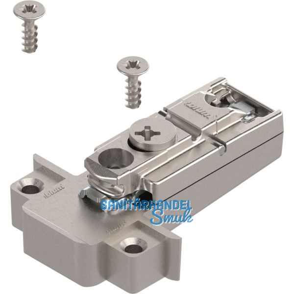BLUM CLIP Exzenter - Montageplatte zu CLIP top-Zwischensch. Alurahmen schmal