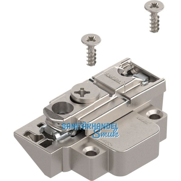 BLUM CLIP Exzenter - Montageplatte f�r Teleskophebel, Alurahmen schmal, links