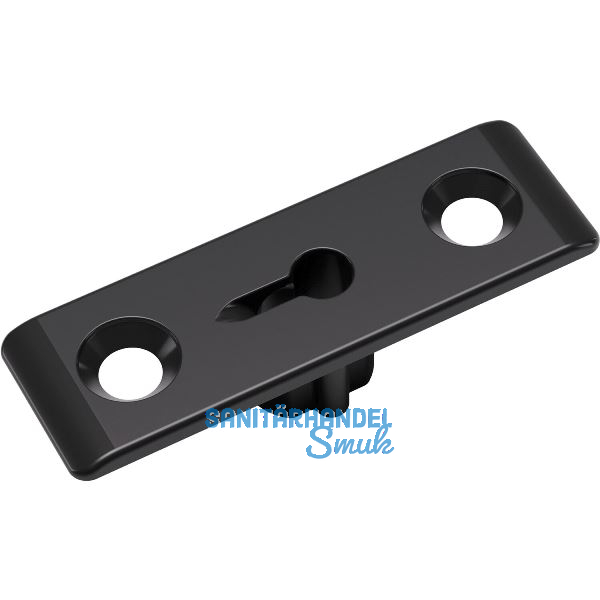 Bremsklappenhalter Link Frontanbindung Gunmetal schwarz