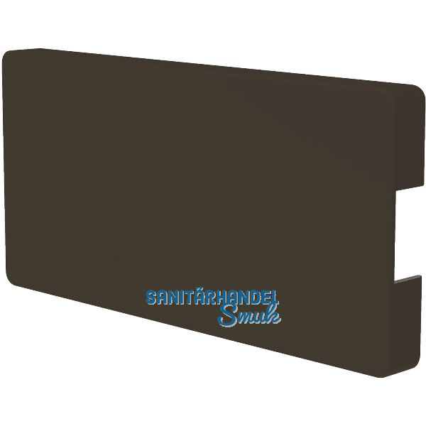 EFFEGI BREVETTI Bremsklappenhalter SlimWinch Abdeckkappe Aufbau, graubraun