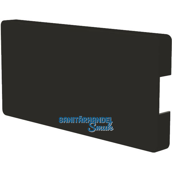 EFFEGI BREVETTI Bremsklappenhalter SlimWinch Abdeckkappe Aufbau, verkehrsschwarz