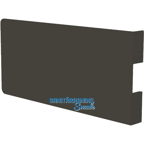 EFFEGI BREVETTI Bremsklappenhalter SlimWinch Abdeckkappe Einbau, quarzgrau