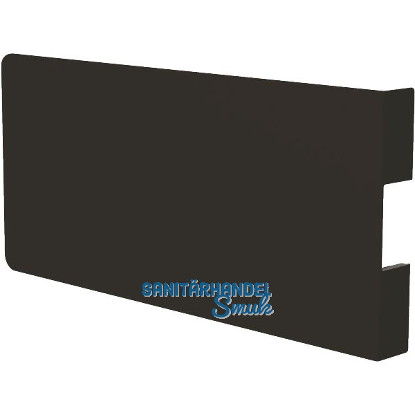 EFFEGI BREVETTI Bremsklappenhalter SlimWinch Abdeckkappe Einbau, verkehrsschwarz