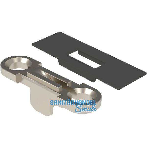 EFFEGI BREVETTI Bremsklappenhalter SlimWinch Zubeh�rset Einbau, eisengrau