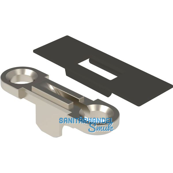 EFFEGI BREVETTI Bremsklappenhalter SlimWinch Zubeh�rset Einbau, quarzgrau