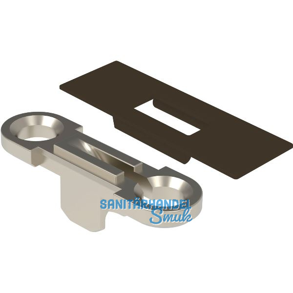 EFFEGI BREVETTI Bremsklappenhalter SlimWinch Zubeh�rset Einbau, graubraun