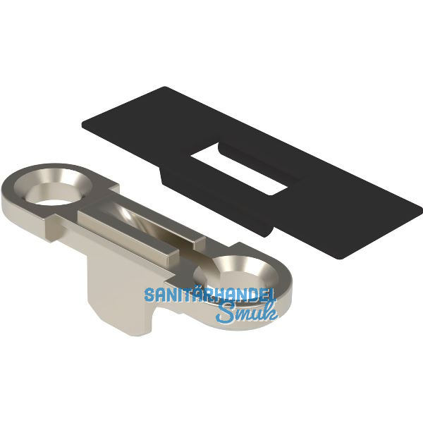 EFFEGI BREVETTI Bremsklappenhalter SlimWinch Zubeh�rset Einbau, verkehrsschwarz