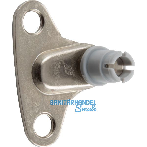 KESSEB�HMER Hochstellst�tze Maxi Befestigungslasche f�r Korpus, vernickelt