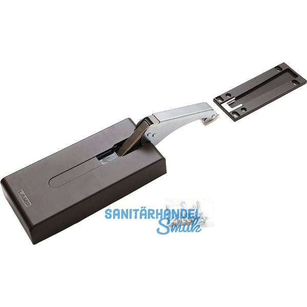 LAMP� Schwerlast Klappbeschlag LADH-35WT mit Hebeunterst�tzung und D�mpfung