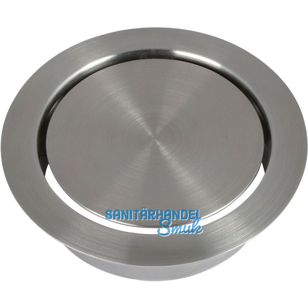 LAMP� Einwurfklappe ged�mpft rund 136 mm Edelstahl