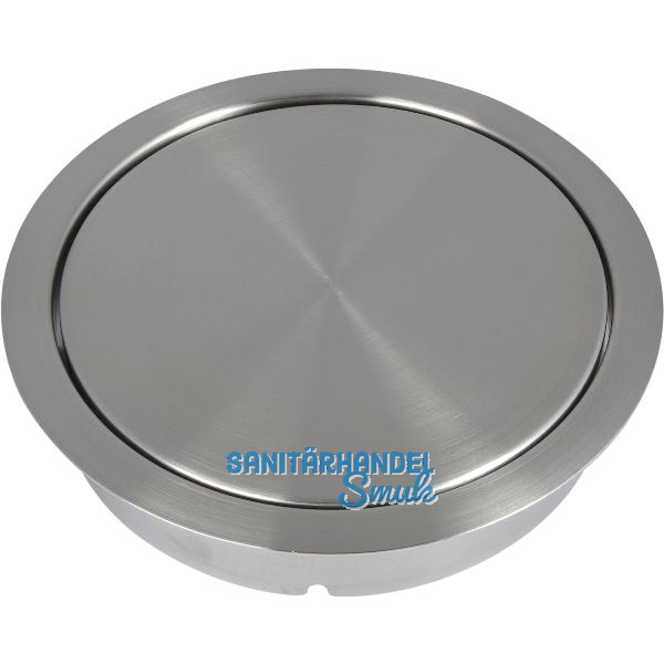 LAMP� Einwurfklappe unged�mpft rund 170 mm Edelstahl