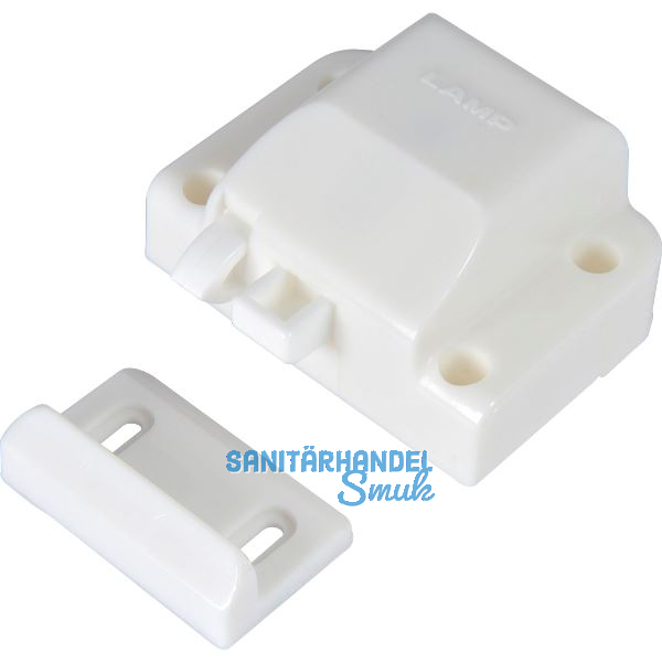 LAMP� Druckknopfverschlussk�rper+Gegenst�ck TLP, wei�