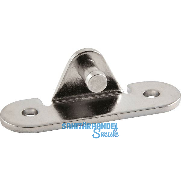 LAMP� Glasmontageplatte NSDX - 10, Stahl vernickelt