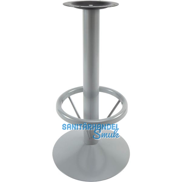 Barhockergestell Lienz - silberfarbig beschichtet