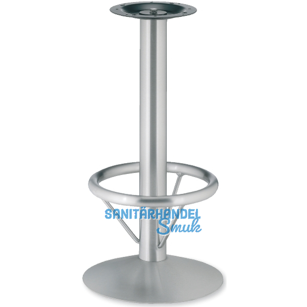 Barhockergestell Lienz - Edelstahl matt geschliffen