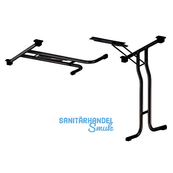 Klapptischgestell 817 - schwarz