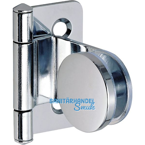 LAMP�Glast�rscharnier GH34-0, Glas 4-6mm; 32x38 mm, Stahl verchromt