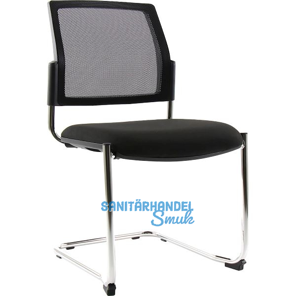 TOPSTAR Besucherstuhl BtoB 20 Netz chrom/schwarz