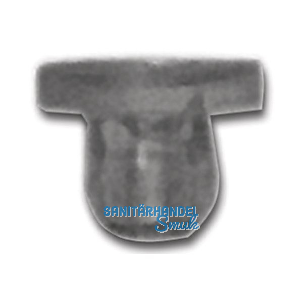 Glasplatten-Kappe - PVC transparent