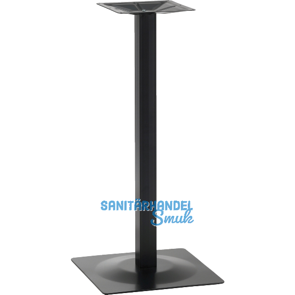 Plattenstehtischgestell Bayreuth - schwarz beschichtet