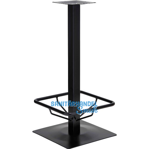 Plattenstehtischgestell Fu�st�tze Bayreuth 1 - schwarz beschichtet