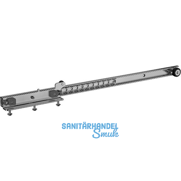 OMGE Tischplattenschiebebeschlag Surf 4300/1200 Garnitur, H�he 70, Stahl