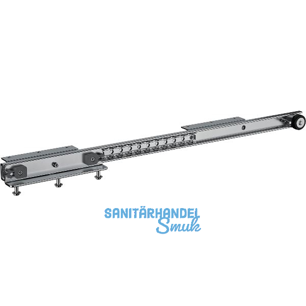 OMGE Tischplattenschiebebeschlag Surf 4350/1200 Einzelschiene, H�he 44, Stahl