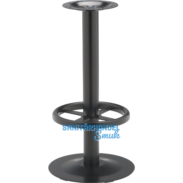 Barhockergestell Wiesbaden - schwarz beschichtet