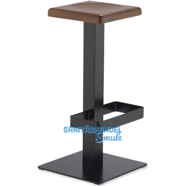 Barhockergestell Triest - schwarz beschichtet