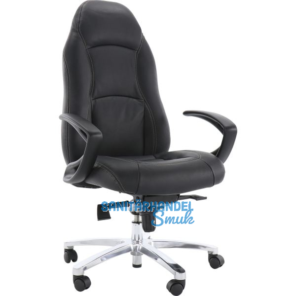 TOPSTAR B�rodrehstuhl RS 1 Echtleder/Kunstleder schwarz