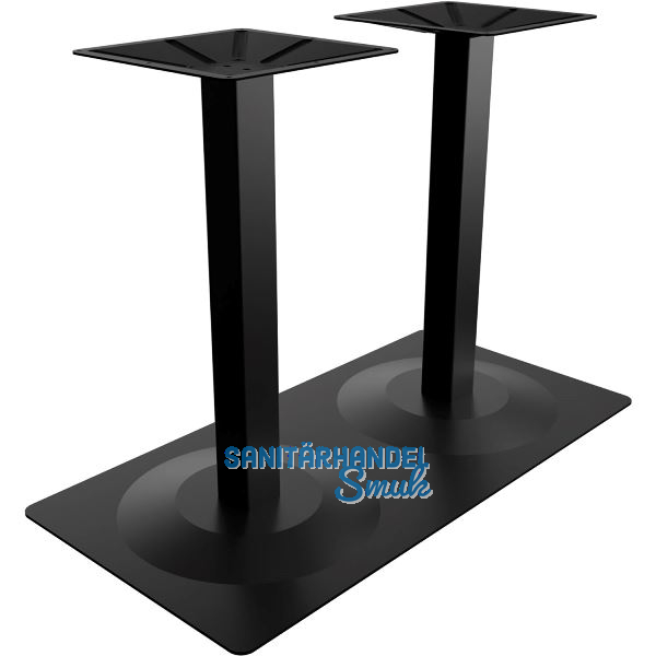 POHL Platten-Tischgestell Dornbirn schwarz beschichtet