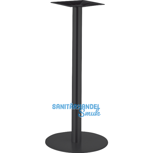 Plattenstehtischgestell Rondal 3 M - schwarz beschichtet