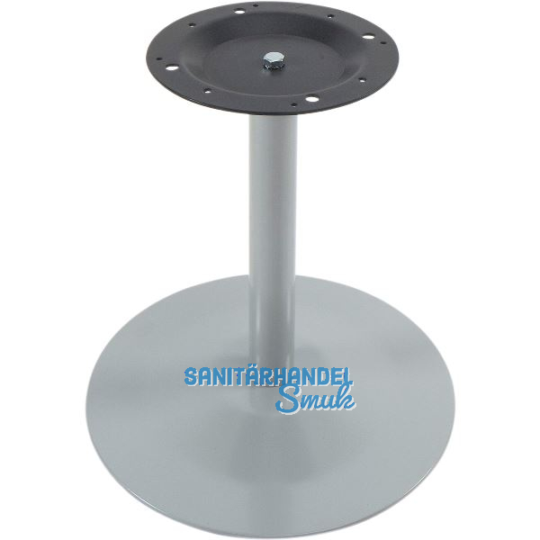 Hockergestell Rondal D - silberfarbig beschichtet