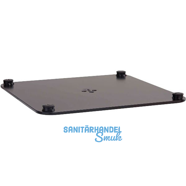 Verstellgleiter bei Tisch- und Barhockergestellen mit 8 mm Bodenplatte