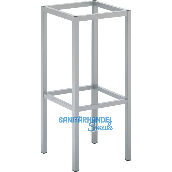 Barhockergestell Madrid - Edelstahl matt geschliffen