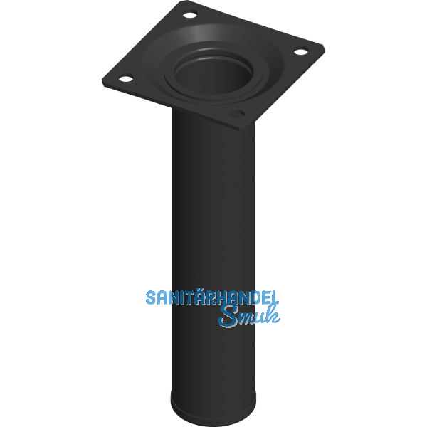 ELEMENT SYSTEM M�belfu� Rundrohr � 30 mm, L�nge 150 mm, Stahl schwarz