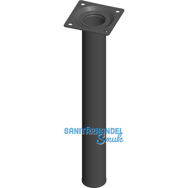 ELEMENT SYSTEM M�belfu� Rundrohr � 30 mm, L�nge 250 mm, Stahl schwarz