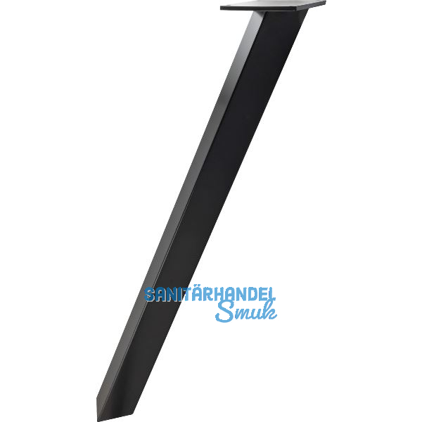 SIMAUSROM Tischfu� schr�g 60 x 60 x 720 mm schwarz matt