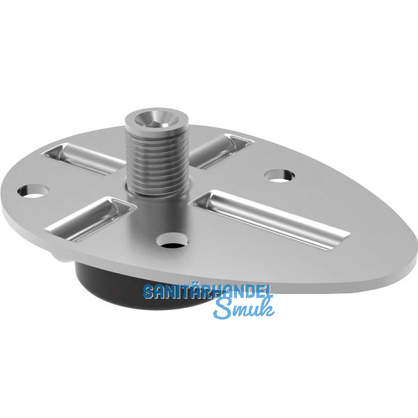 CAMAR H�henversteller zum Aufschrauben, � 28mm, H 16mm, Stahl/Kunststoff