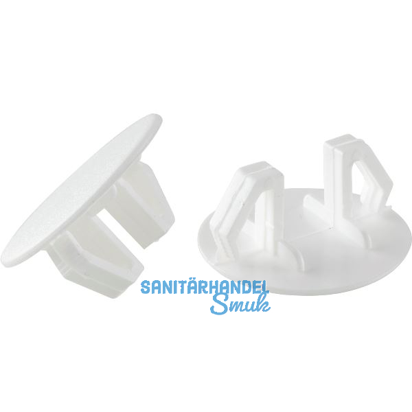 Lochblendstopfen rund DM 9,5 - 13 mm Kunststoff wei�