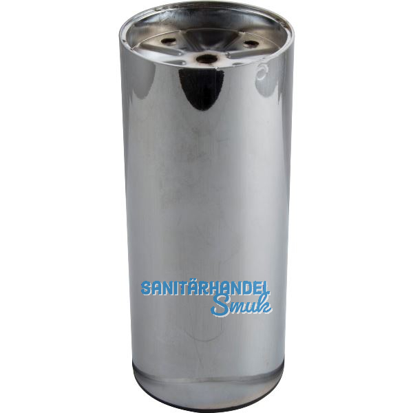 Dekorfu� Fu� � 80 mm, L�nge 190 mm, M10-Innengewinde, Stahl verchromt