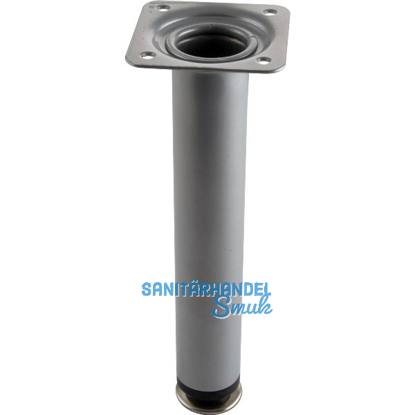 Dekorfu� Fu� � 30 mm, L�nge 190 mm, Stahl silber RAL 9006