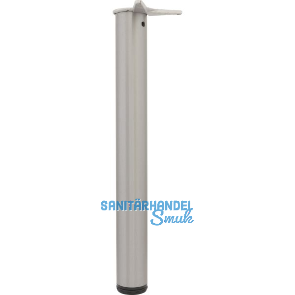 CAMAR Tischfu� rund 80 x 700 mm Edelstahl