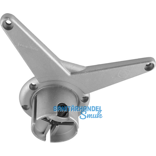 CAMAR Ersatz-Befestigungsplatte oben - Tischfuss zylindrisch/Aluminia � 60 mm