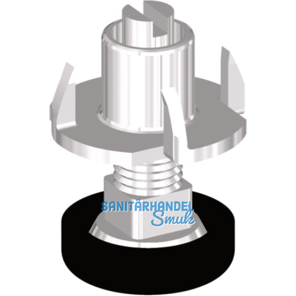 H�henverstellschraube mit M8 Einschlagmutter, �22.5, M8x25