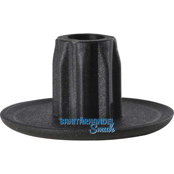 CAMAR Abdeckkappe zu Sockelversteller 306, Kunststoff schwarz